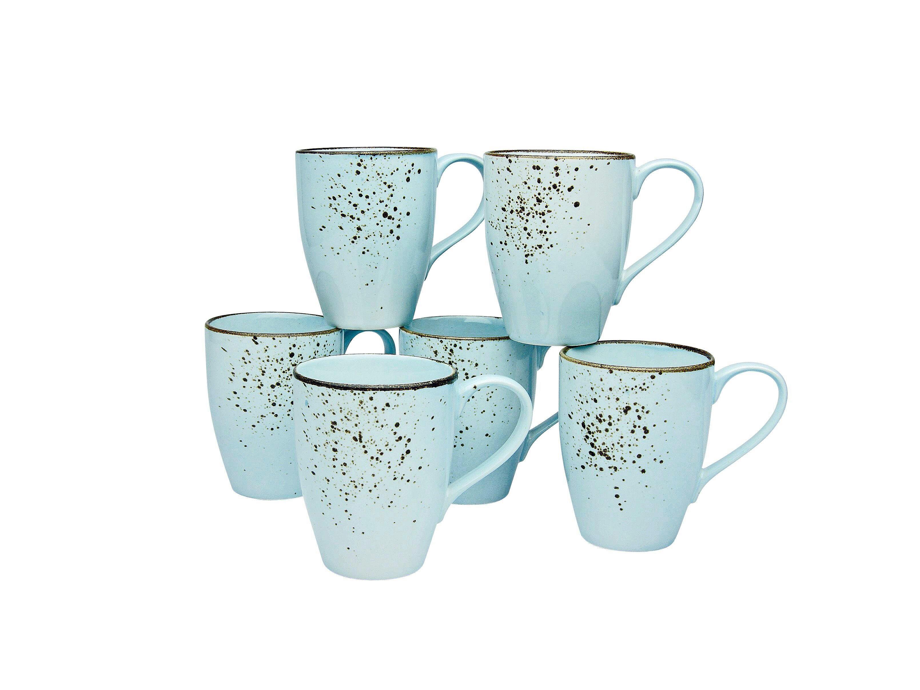 Kaffeebecherset 22068 Nature Collection - Pastellblau, Trend, Keramik (300ml) - Creatable