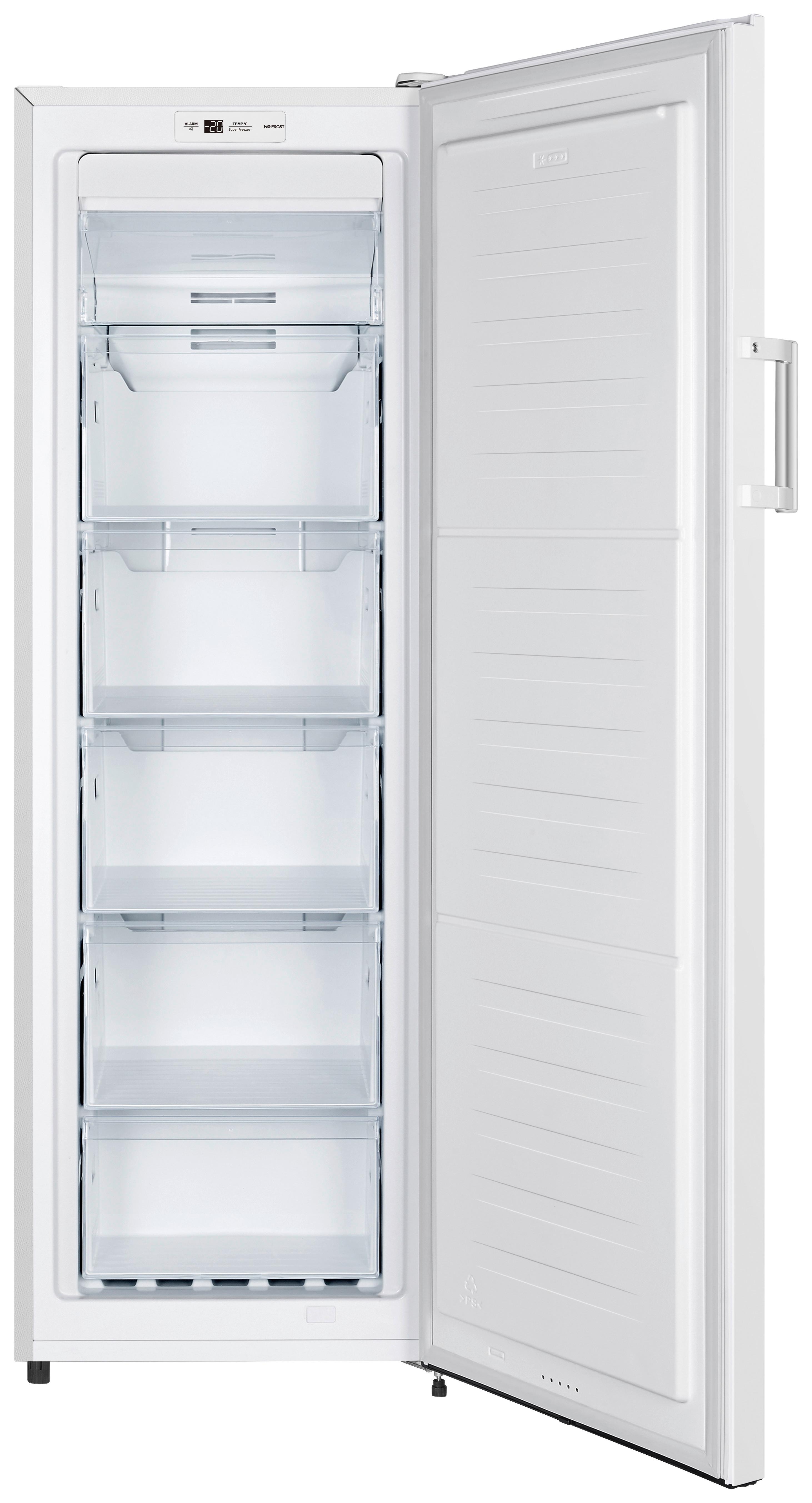 Gefrierschrank Gs212.4a++nf N - Weiß, Trend, Kunststoff/Metall (55,9/169,1/61,4cm) - PKM