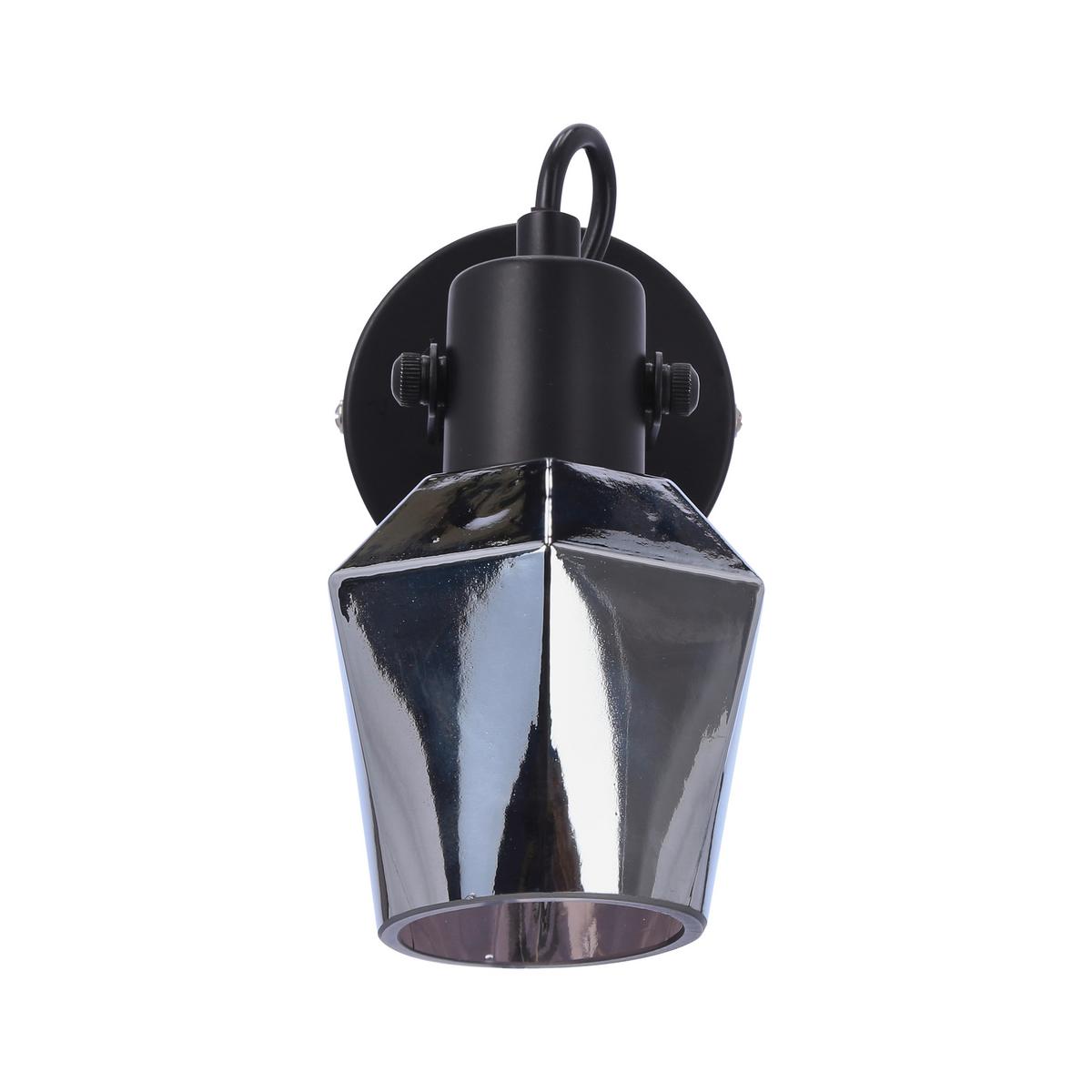 Strahler 91-13347 Randi - Schwarz, Design, Glas/Metall (19/9/16cm)