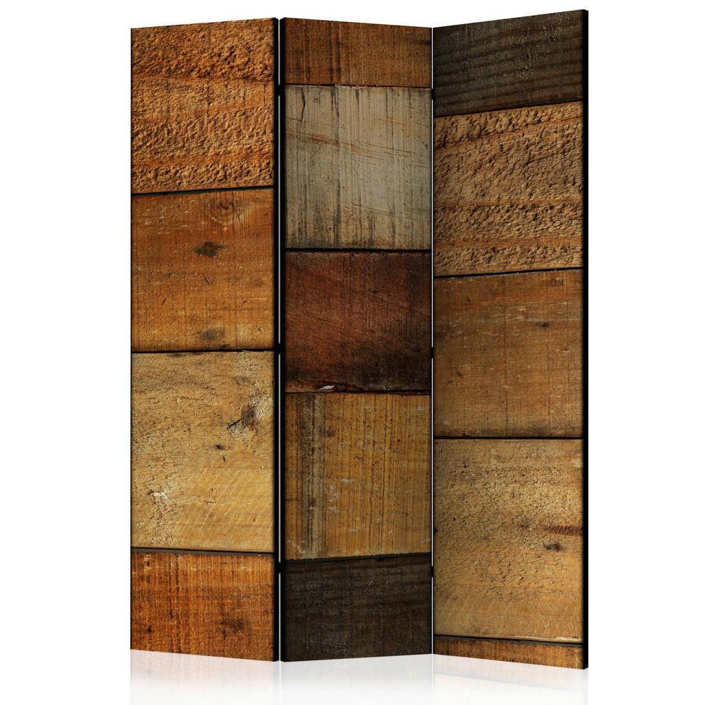 PARAVENT Braun Cognac B: 135 cm