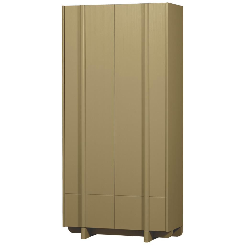 Garderobenschrank Basu Grün B: 101 cm