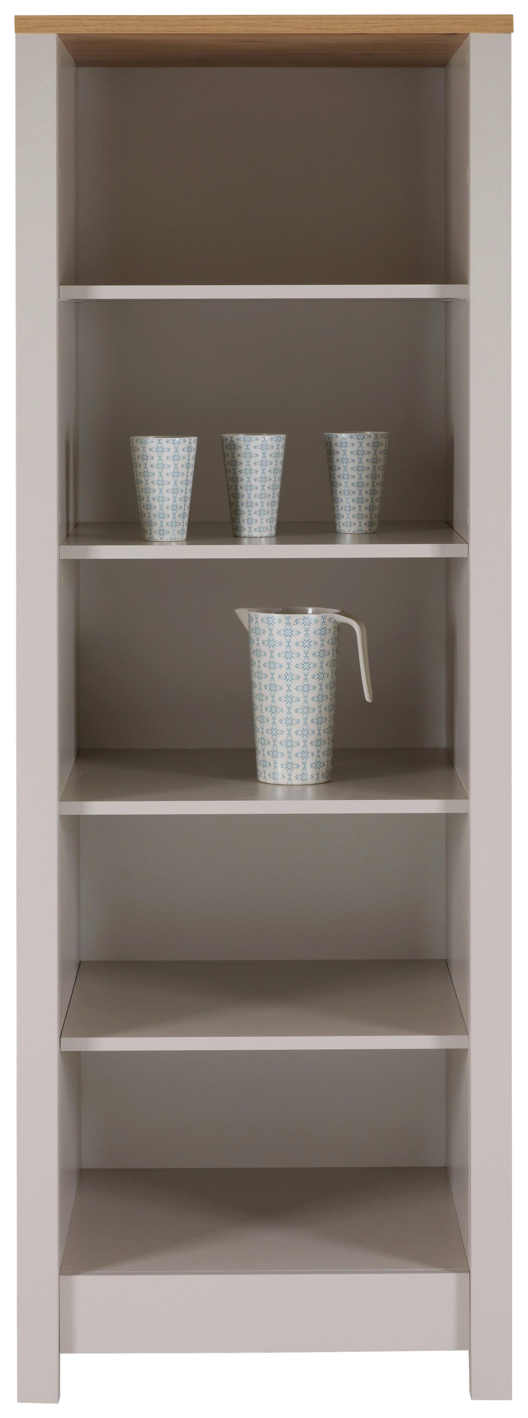 Standregal Sardegna - Kaschmir/Eiche Artisan, ROMANTIK / LANDHAUS, Holzwerkstoff (60/167/60cm)