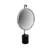 Tischspiegel Eleganca H: 75 Cm Schwarz/silberfarben - Silberfarben/Schwarz, LIFESTYLE, Glas/Metall (41/75/14cm) - Kayoom