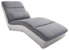 Liege Yankee - Chromfarben/Weiß, Design, Textil (170/72/80cm) - MID.YOU