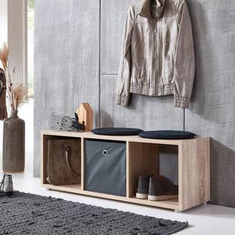 Standregal Nizza Typ 12 - Silberfarben/Sonoma Eiche, MODERN, Holzwerkstoff (37,5/108,5/33cm) - MID.YOU