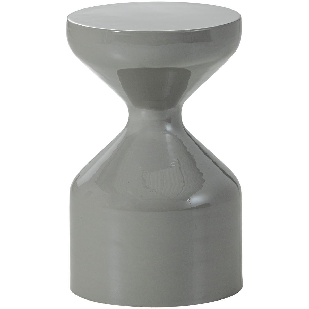 Beistelltisch Floyd Hellgrau B: 30 cm - Hellgrau, Design, Metall (30/30/47cm) - Livetastic