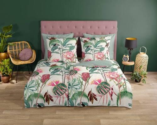 Wendebettwäsche Coco Multicolor 135x200 cm - Multicolor, Natur, Textil (135/200cm)