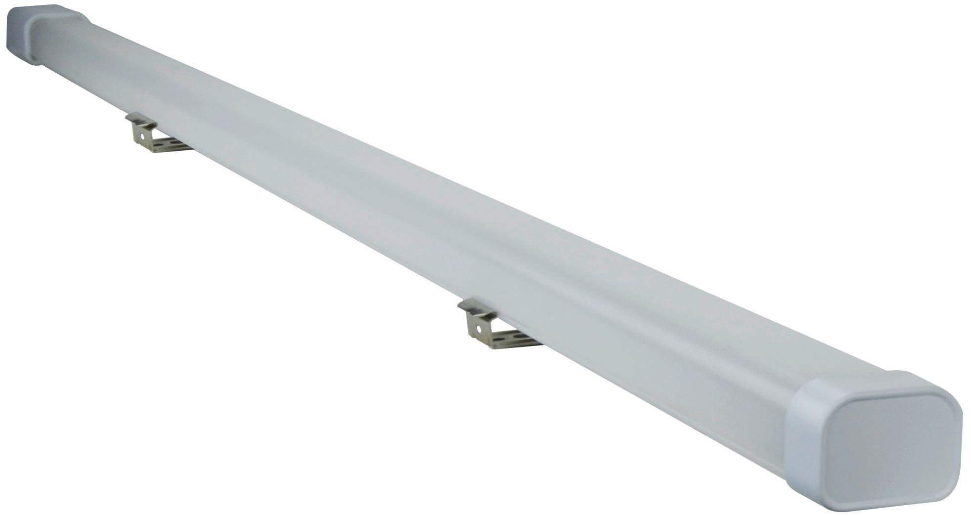 LED-Deckenleuchte L: 150 cm, für In- und Outdoor - Weiß, Basics, Kunststoff (150/4,3/3,2cm)