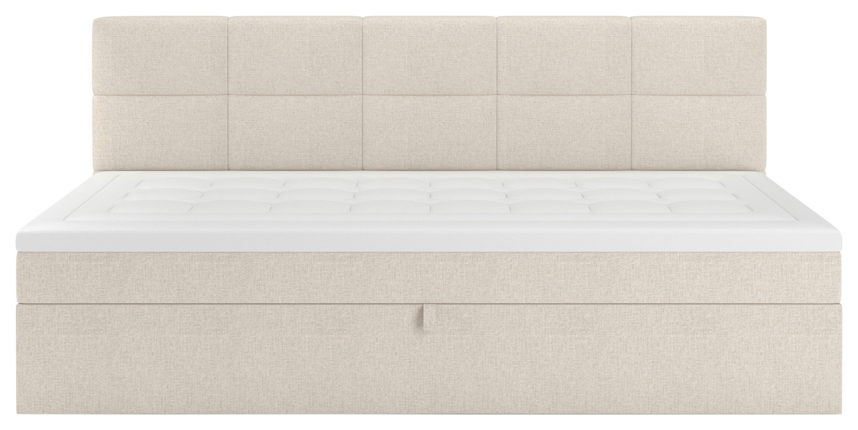 Heverő Taco 90/200cm - bézs, Konventionell, műanyag/faalapú anyag (90/200cm)