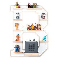 Kinderregal Boarti Weiß B: 41 cm - Weiß, MODERN, Holzwerkstoff (41/54/19cm) - MID.YOU