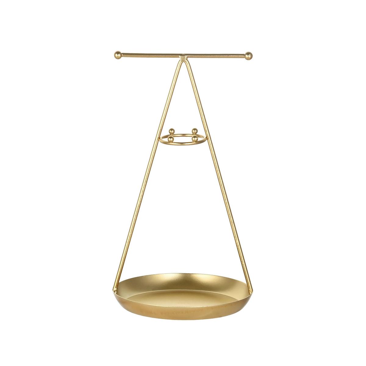 Schmuckhalter Ayleen - Goldfarben, KONVENTIONELL, Metall (13/24cm) - Luca Bessoni