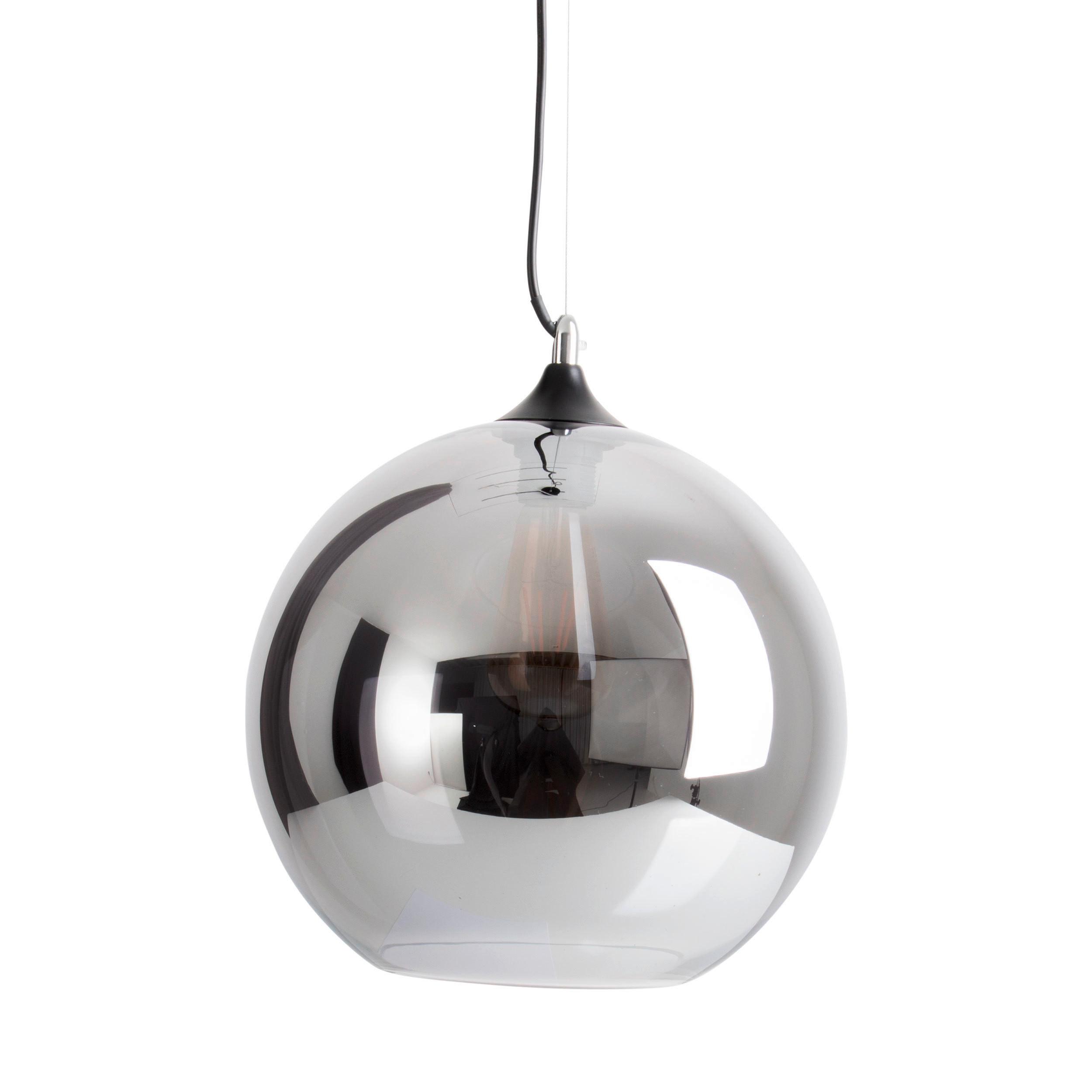 Hängeleuchte 6126697 Vaso - Anthrazit/Schwarz, Design, Glas/Metall (30/130cm) - Näve