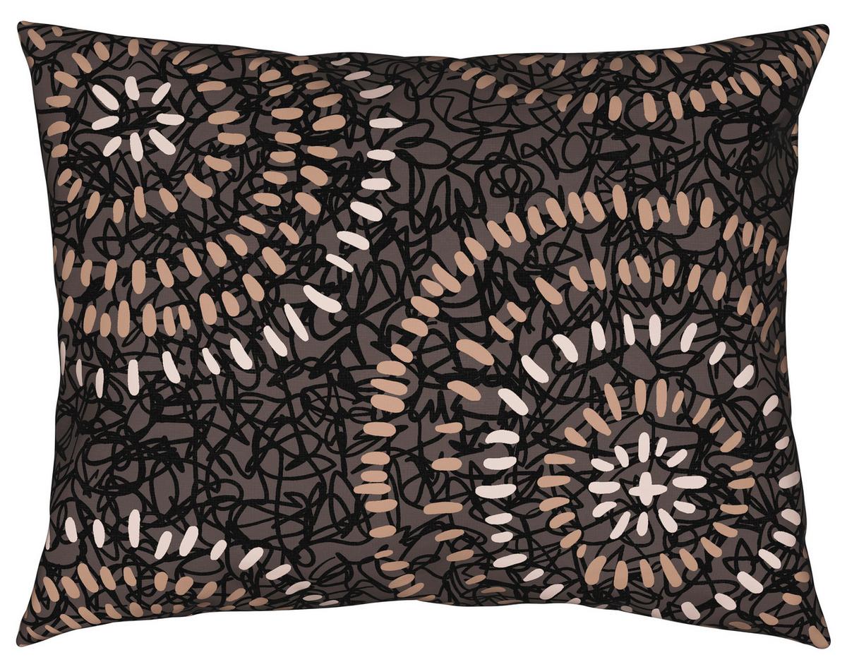 Bettwäsche 140x200 cm Sina Braun - Braun, LIFESTYLE, Textil - Story of Nature