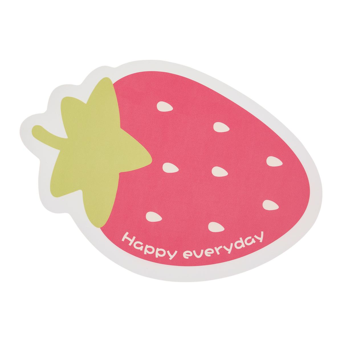 Prostíraní ADRIA - oranžová/bílá, Konvenční, plast (43/30cm)