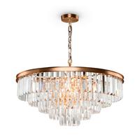 Kronleuchter Revero - Messingfarben, Trend, Glas/Metall (70/70/45cm) - MAYTONI