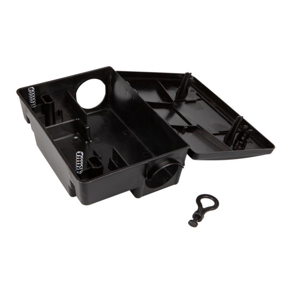 Maus- & Ratten-box 2 In 1 Falle/köder - Anthrazit, Basics, Kunststoff (19/10/25,5cm)