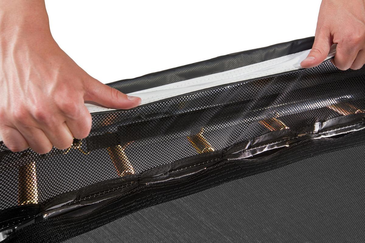 Bodentrampolin Ø 396cm Salta Royal Baseground - Schwarz, Trend, Metall (396cm) - Salta