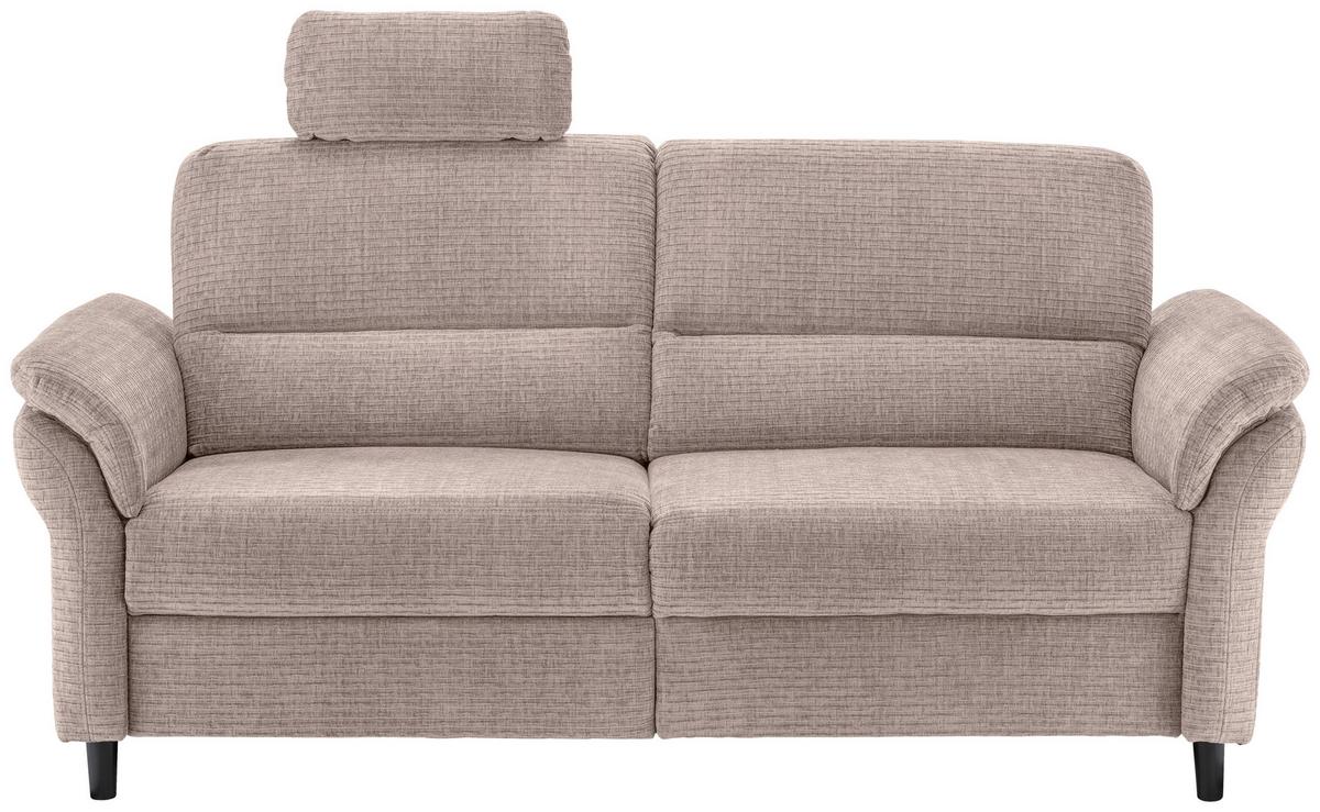 3-Sitzer-Sofa Cavoli, Beige L B: 192 cm - Beige/Schwarz, MODERN, Textil (192/90/89cm) - Livetastic
