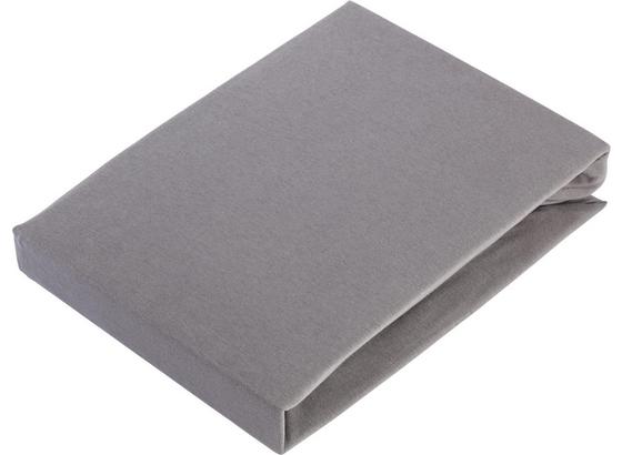 Prostěradlo Napínací Basic - šedá, textil (150/200cm) - Mömax modern living Prostěradlo Napínací Basic - šedá, textil (150/200cm) - Mömax modern living