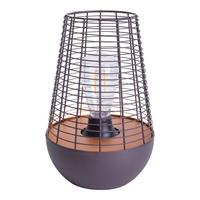 Solar-Dekoleuchte Schwarz H: 27 cm - Schwarz/Kupferfarben, Basics, Metall (27cm) - Näve