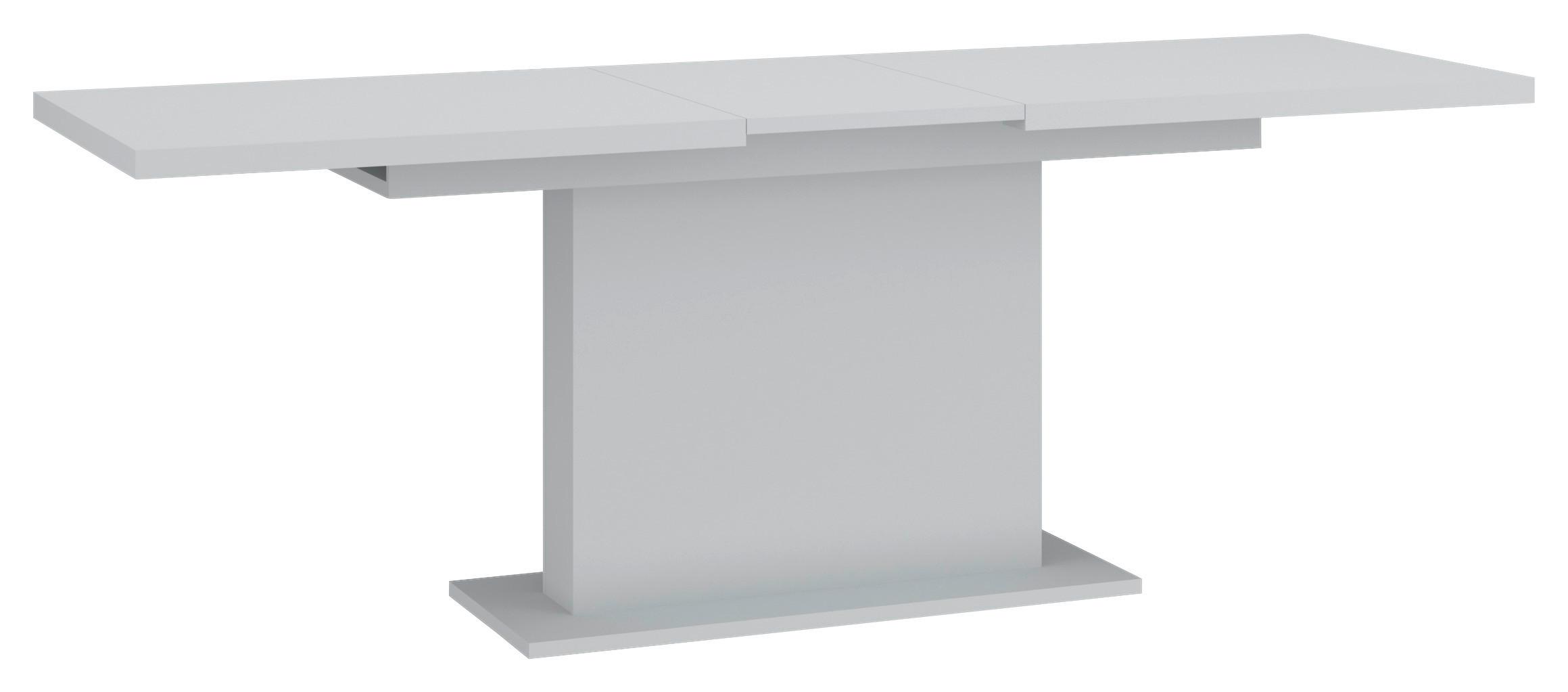Kihúzható Étkezőasztal Alverno - kőris, Modern, faalapú anyag (160-220/76/90cm)