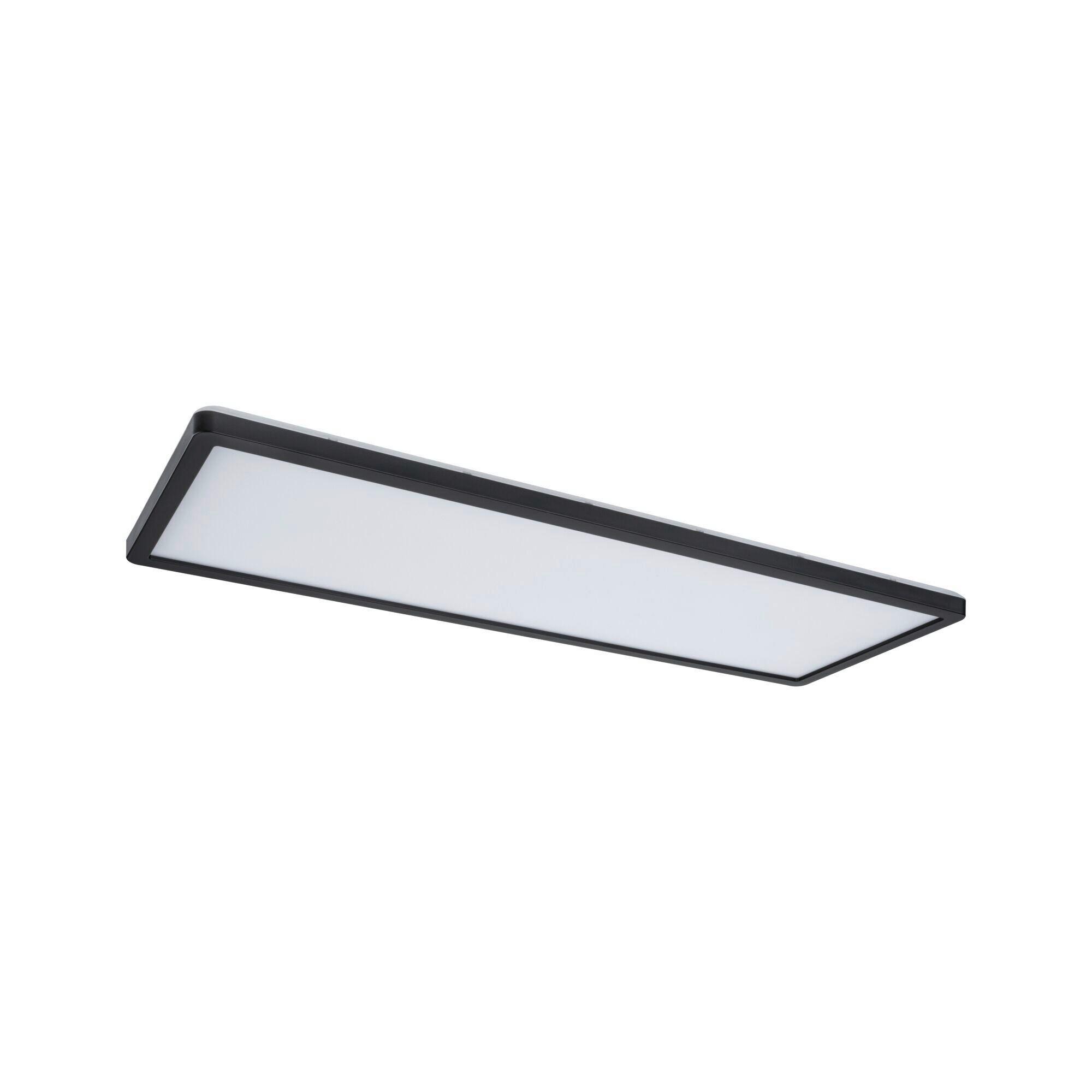 LED-Paneel L: 58 cm dimmbar - Schwarz, Basics, Kunststoff (58/20cm) - Paulmann