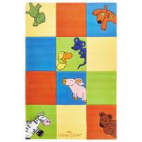 Kinderteppich Ls-2197 - Blau/Gelb, Trend, Textil (110/170cm)