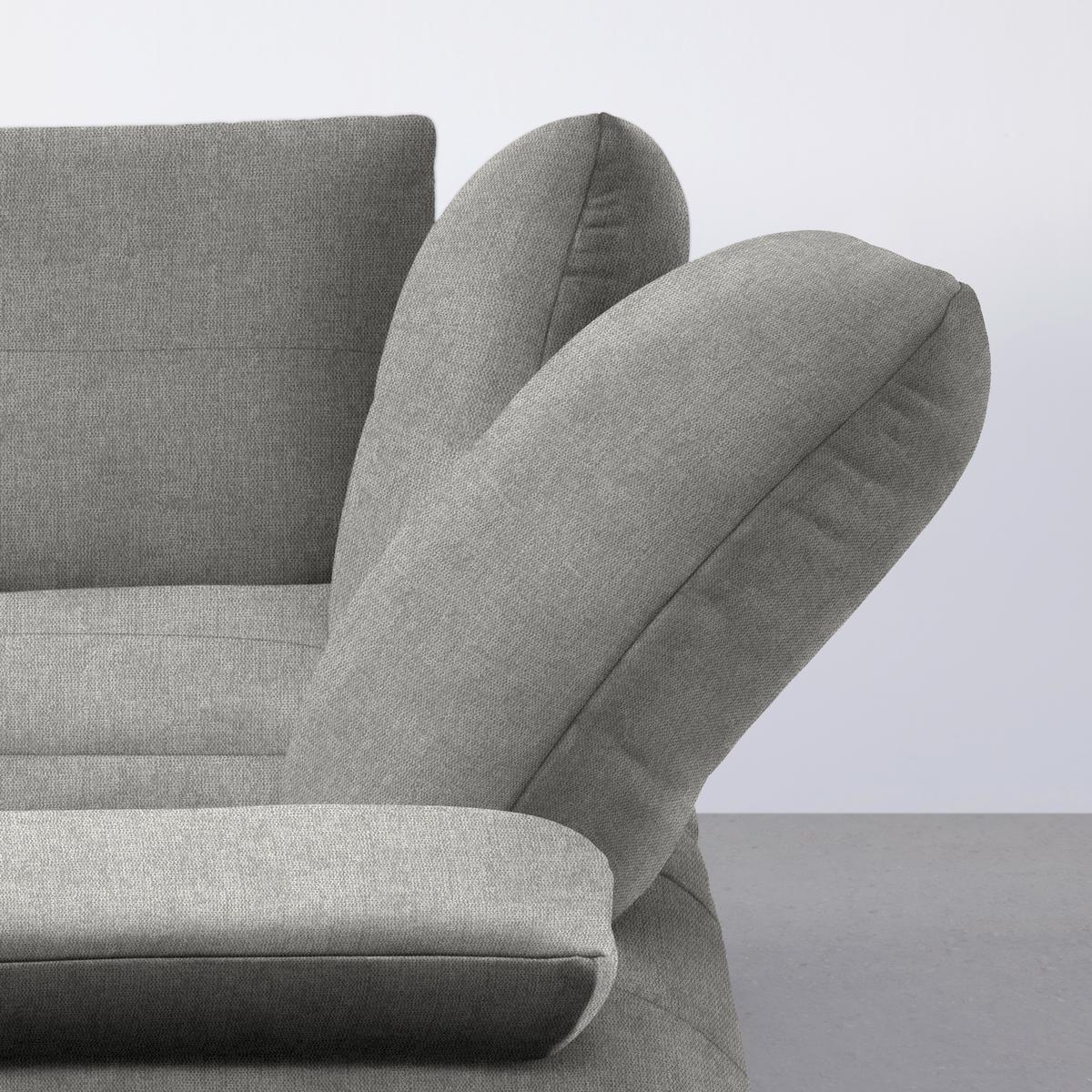 Rohová sedačka TRENDY, pravá, sivá - čierna/sivá, Modern, kov/kompozitné drevo (310/93/250cm) - Premium Living