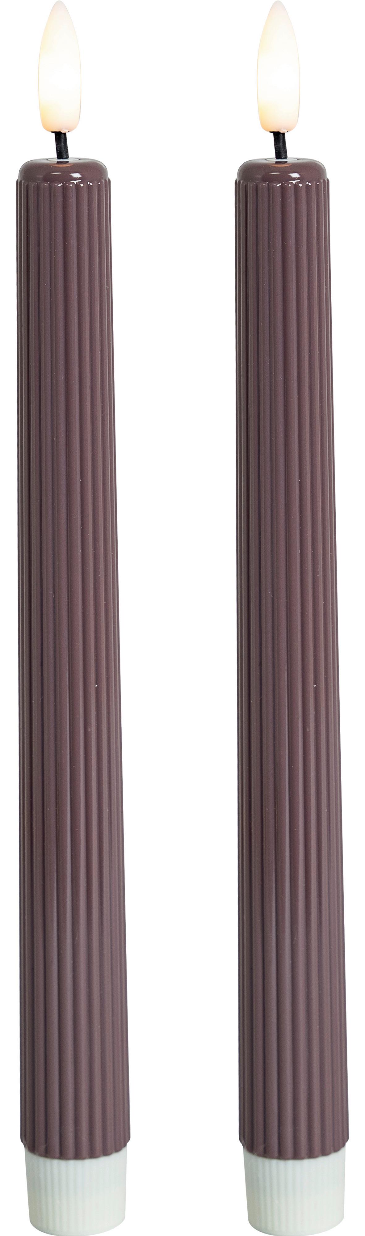 dlouhá svíčka LIORIS, 22 cm - bobulová, plast (2,2/22,5cm) - Mömax