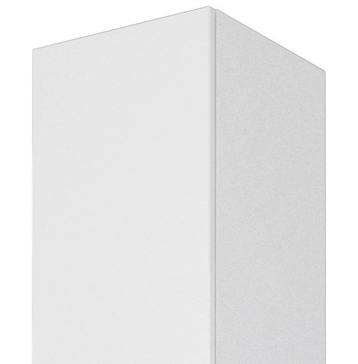 Midischrank Mit 2 Drehtüren Luzern B: 30 Cm Weiß Dekor - Schwarz/Weiß, KONVENTIONELL, Holzwerkstoff (30/180/35cm) - Held