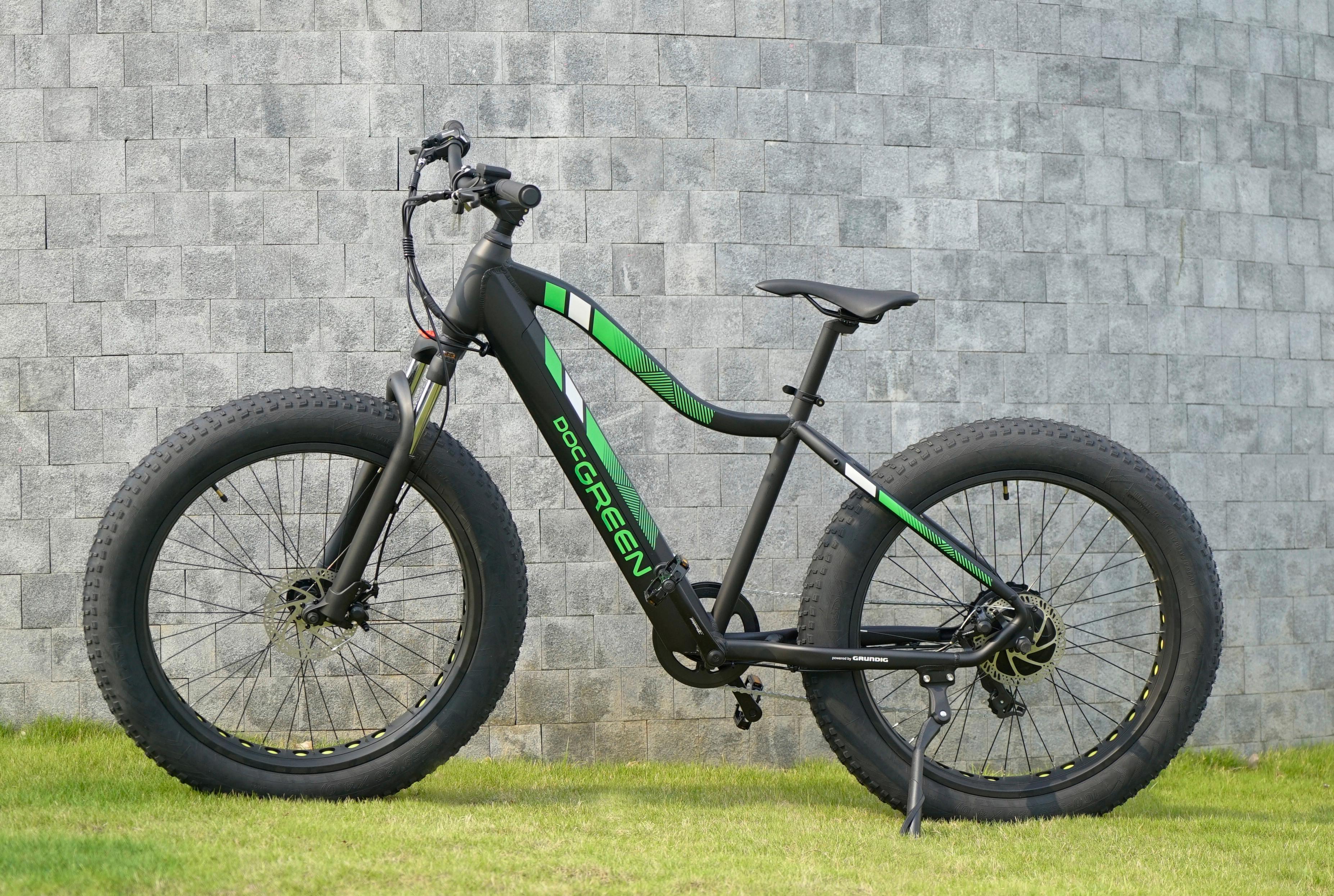 E-Bike 26 Zoll Doc Green 7 Gänge Unisex - Basics, Metall (192,5/101,3/115cm) - Atrigo