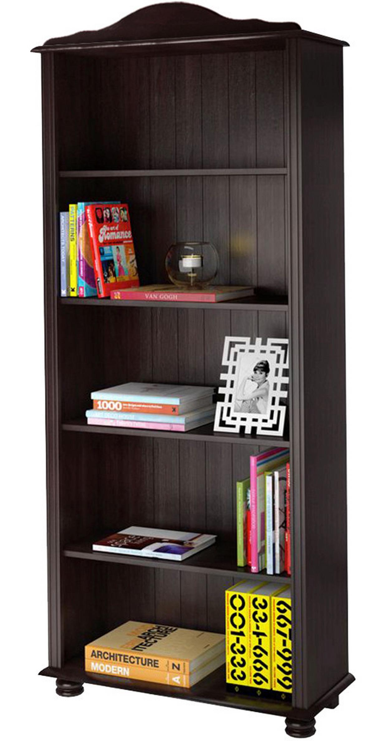 Regal Mette Braun B: 77cm - Braun, Design, Holz (77/181/31cm) - MID.YOU