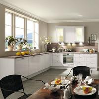 Einbauküche Ip4250 Frei Planbar Modernes Design - Eichefarben/Weiß, MODERN, Holzwerkstoff - Impuls