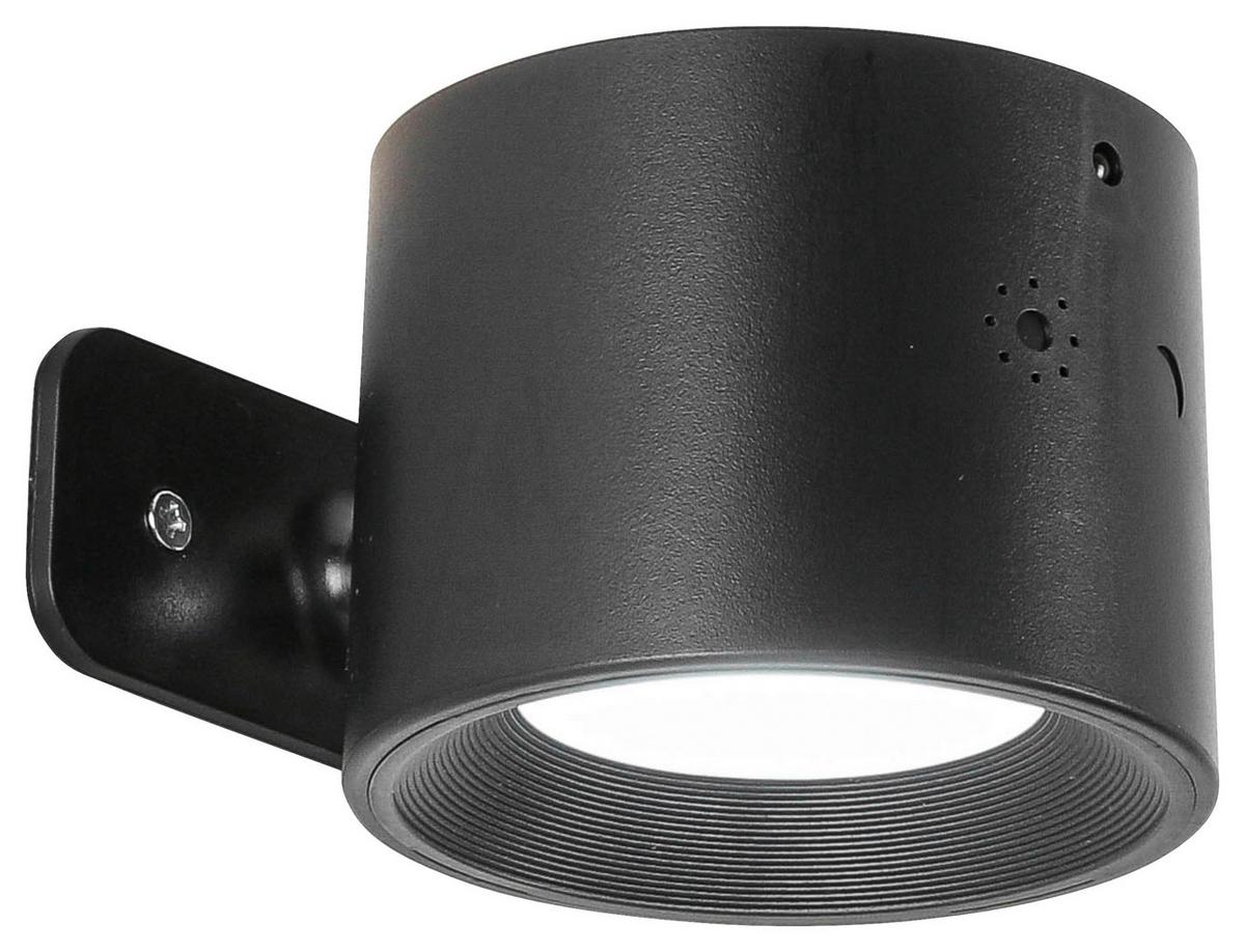 NÁSTĚNNÉ LED SVÍTIDLO RIG1 - černá, Moderní, kov/plast (9,3/7,5/5,2cm) - Mömax