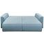 Schlafsofa Lazy 3Dl B: 250 cm - Pink/Hellgrau, Design, Holzwerkstoff/Textil (250/87/129cm) - Carryhome Schlafsofa Lazy 3Dl B: 250 cm - Pink/Hellgrau, Design, Holzwerkstoff/Textil (250/87/129cm) - Carryhome