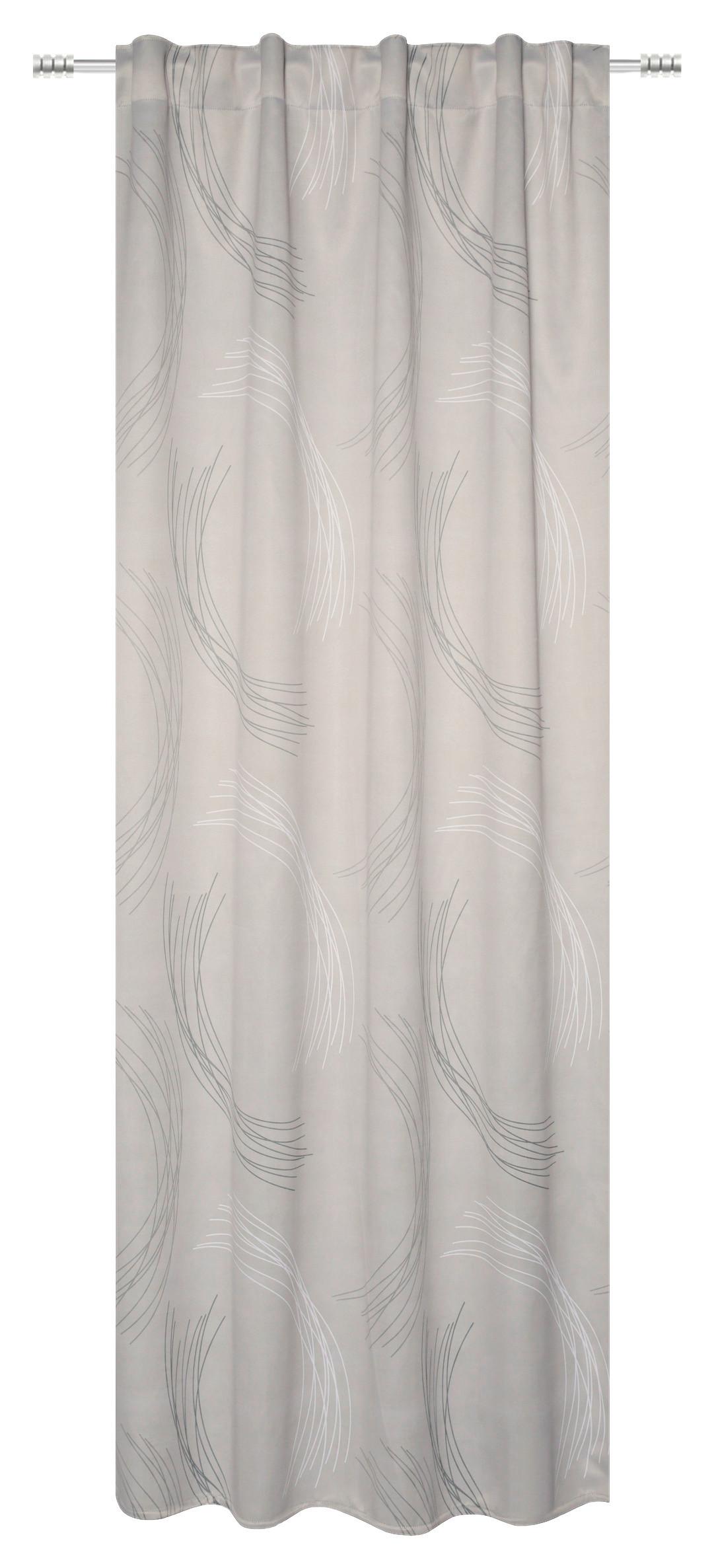 Verdunkelungsvorhang Rina - Naturfarben, ROMANTIK / LANDHAUS, Textil (135/245cm) - James Wood