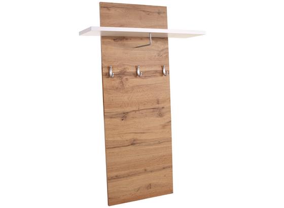 Garderobenpaneel Rivoli - Eichefarben/Weiß, MODERN, Holzwerkstoff (80/130/21,6cm) Garderobenpaneel Rivoli - Eichefarben/Weiß, MODERN, Holzwerkstoff (80/130/21,6cm)