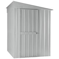 Gerätehaus Ohne Boden 155x203x180 Cm - Silberfarben, Basics, Metall (155/203/180cm)