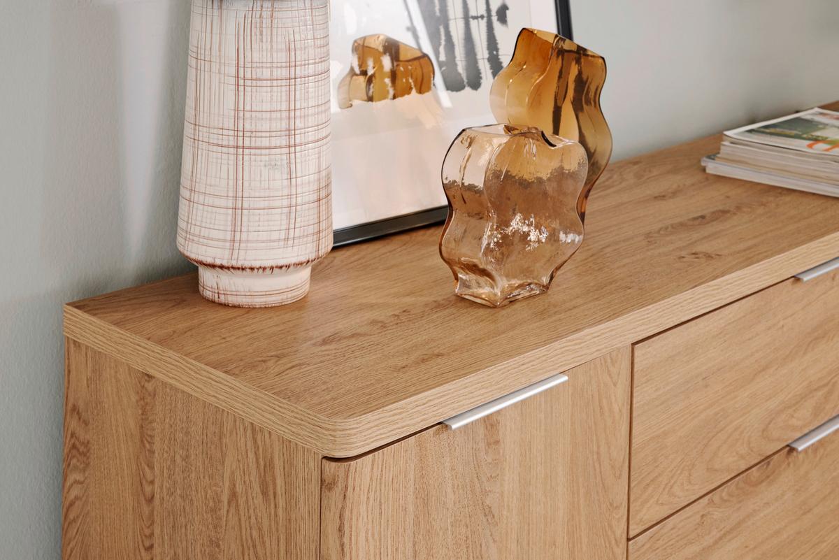 Sideboard Libre Sb 150 Eichefarben B: 150 Cm - Eichefarben, MODERN, Holzwerkstoff (150/77/39cm) - Livetastic