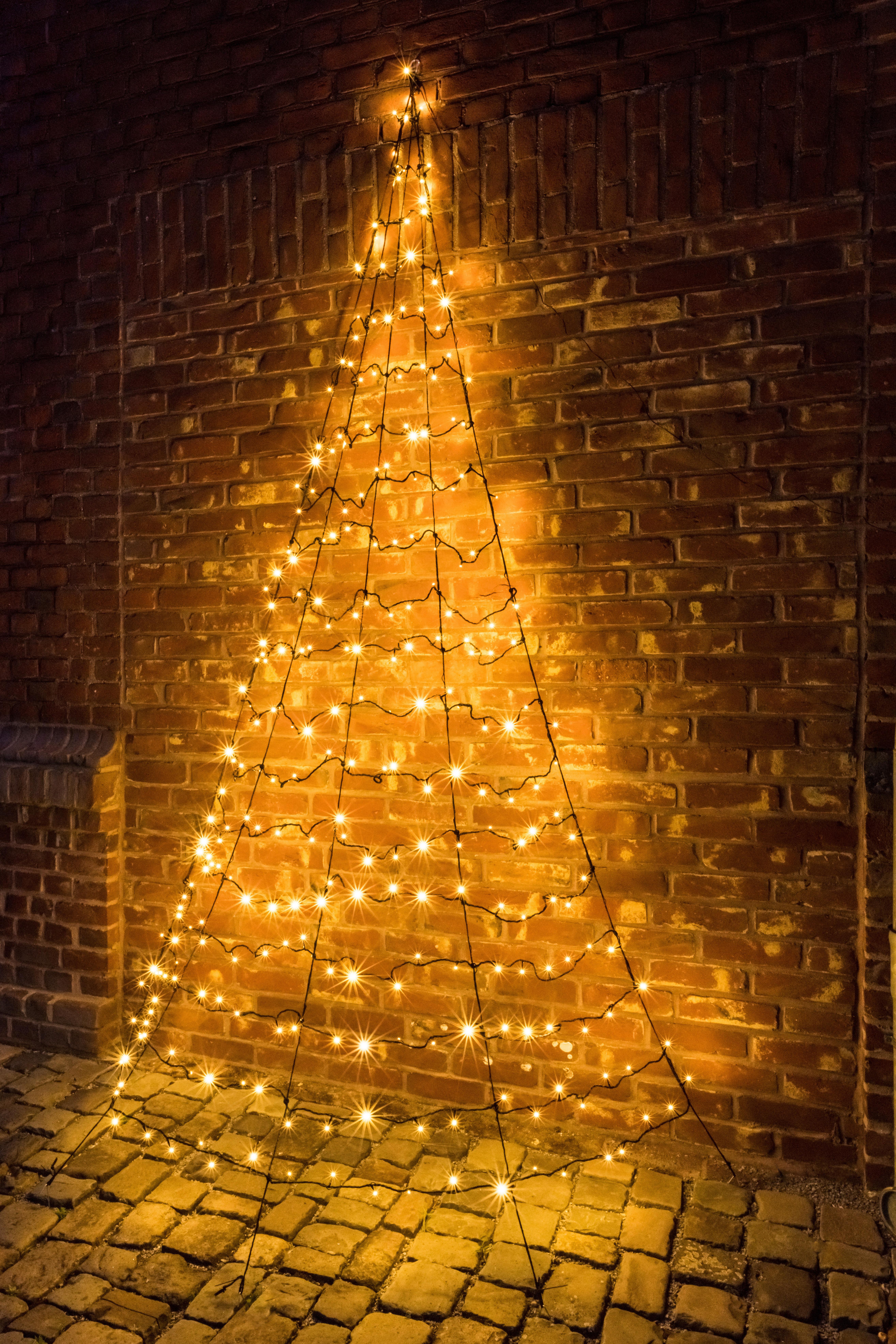 Weihnachtsbaum Led-Leuchtmittel Warmweiß - Basics, Kunststoff (400cm)