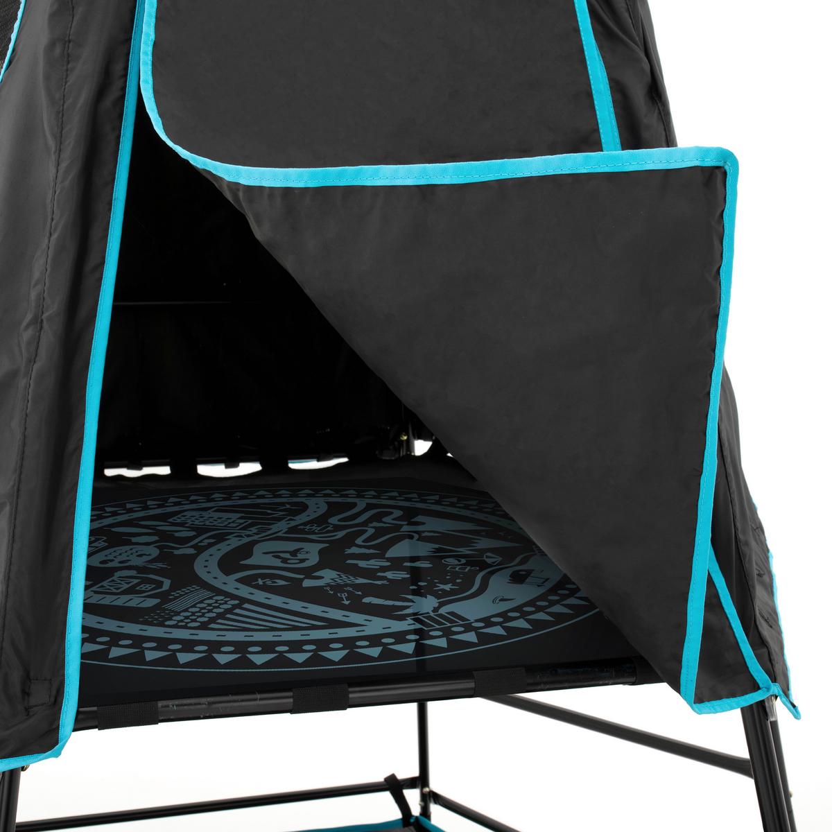 Klettergerüst Klettergerüst - Schwarz, KONVENTIONELL, Textil/Metall (146/34/21cm)