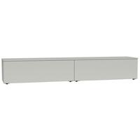TV-Element Las Vegas Seidengrau B: 240 cm - Grau, MODERN, Holzwerkstoff (240/36/48cm) - Vertico