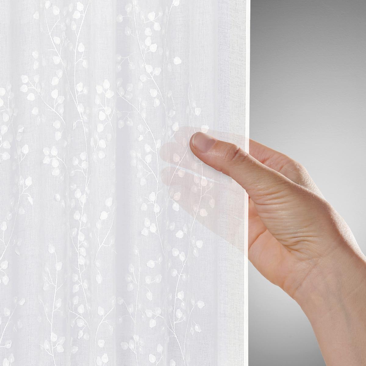 HOTOVÝ ZÁVĚS LIVIE - bílá, Basics, textil (135/245cm) - Mömax