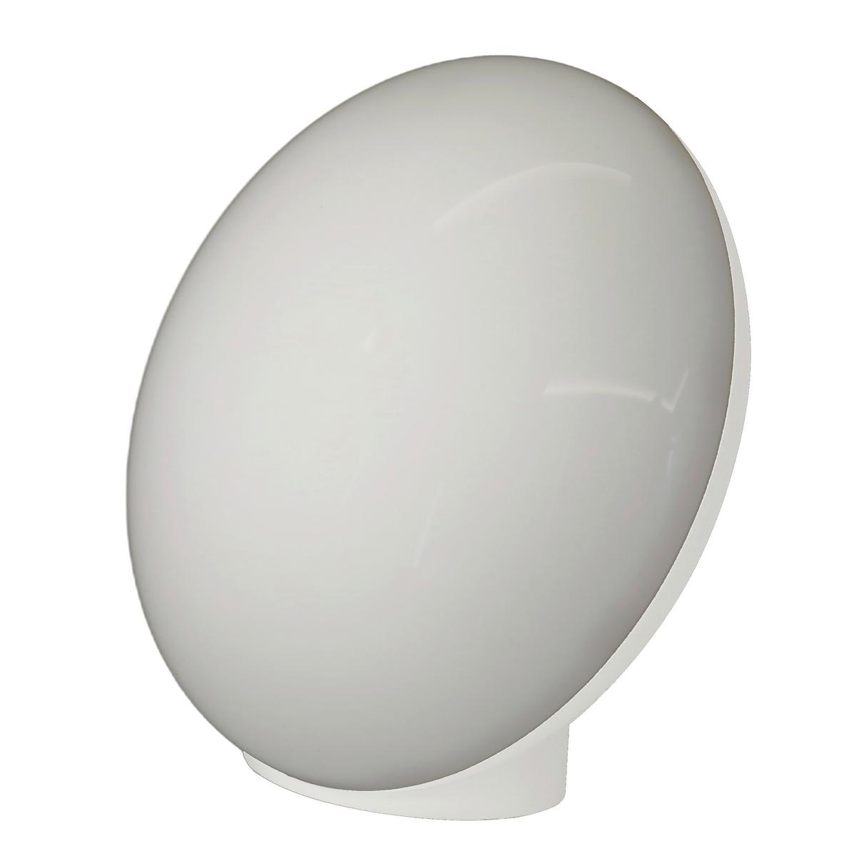 Led-dekoleuchte Crash - Weiß, KONVENTIONELL, Kunststoff (10,6/17,5/16,4cm) - Luca Bessoni