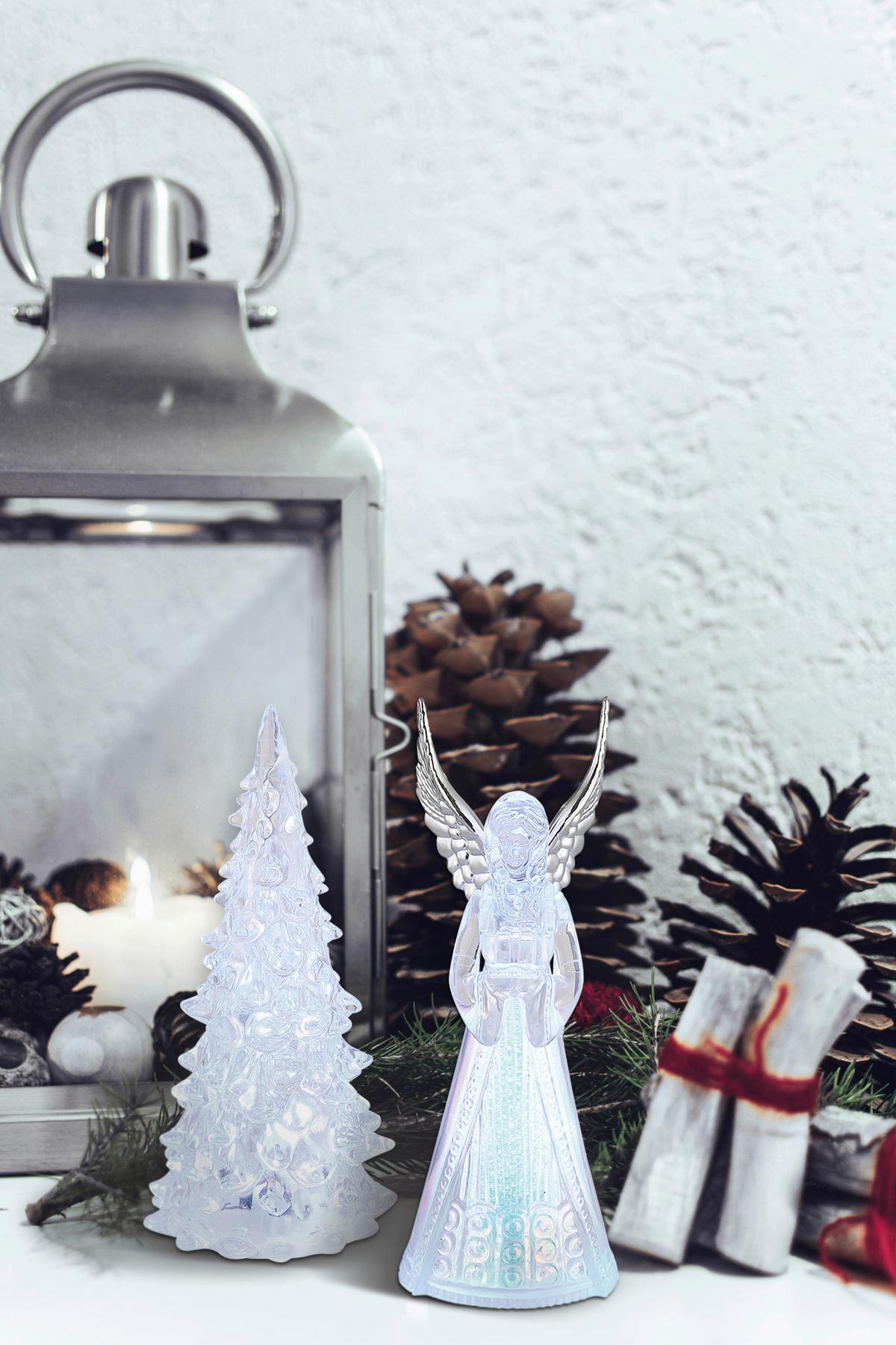 LED-Dekoleuchte 28103-24 Noella - Klar, Basics, Kunststoff (4,2/4,6/11,5cm) - Globo