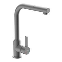 KÜCHENARMATUR SISTANT OSLO - Graphitfarben, Basics, Metall (32,5cm) - Sistant