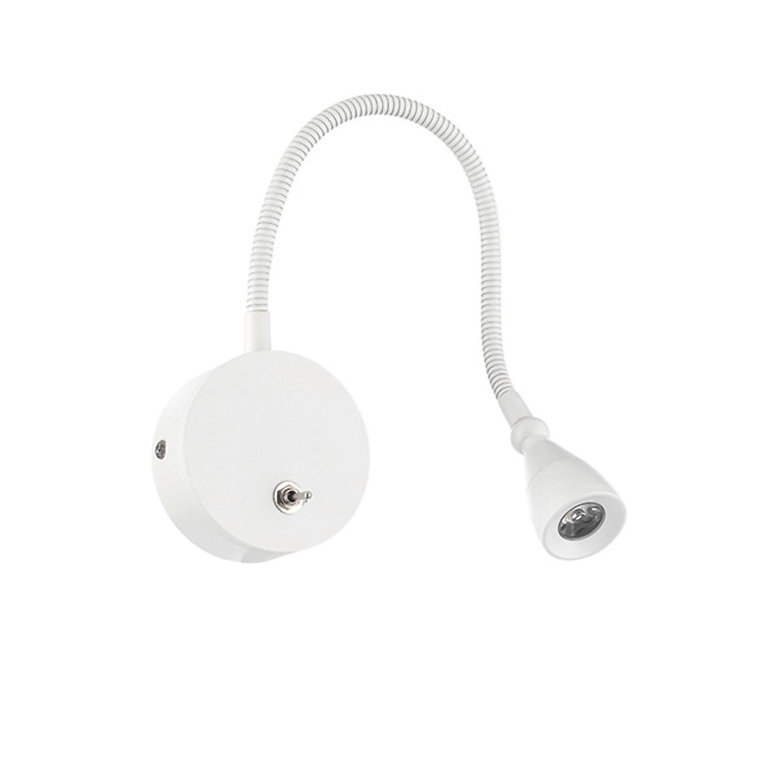LED-Wandleuchte 4826/Apb - Weiß, Basics, Metall (7/7/40cm)