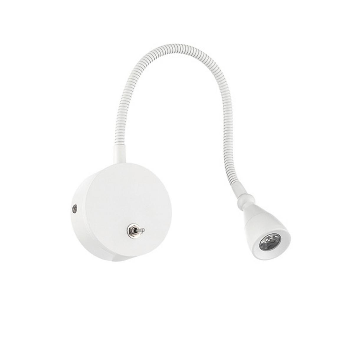 LED-Wandleuchte 4826/Apb - Weiß, Basics, Metall (7/7/40cm)