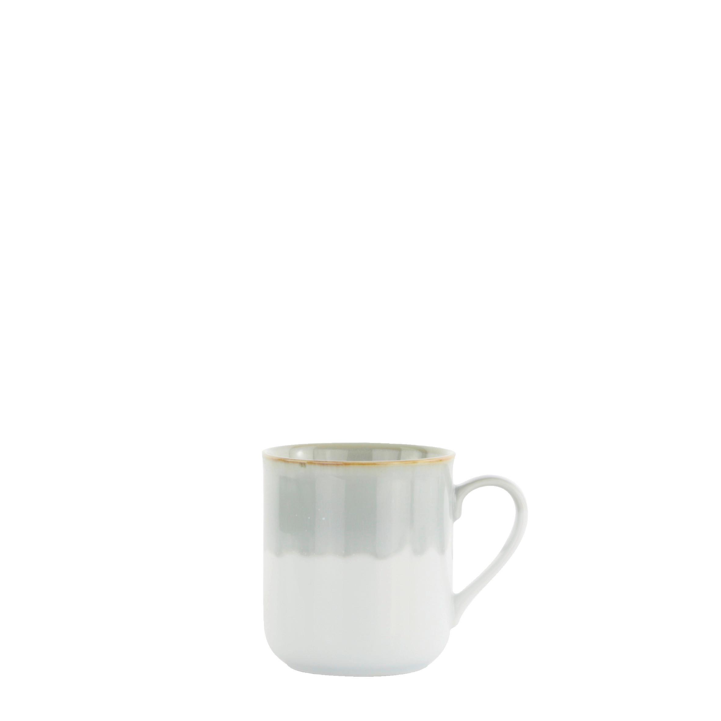 Hrnček na kávu SATURN - zelená, Moderní, keramika (340ml) - Mömax