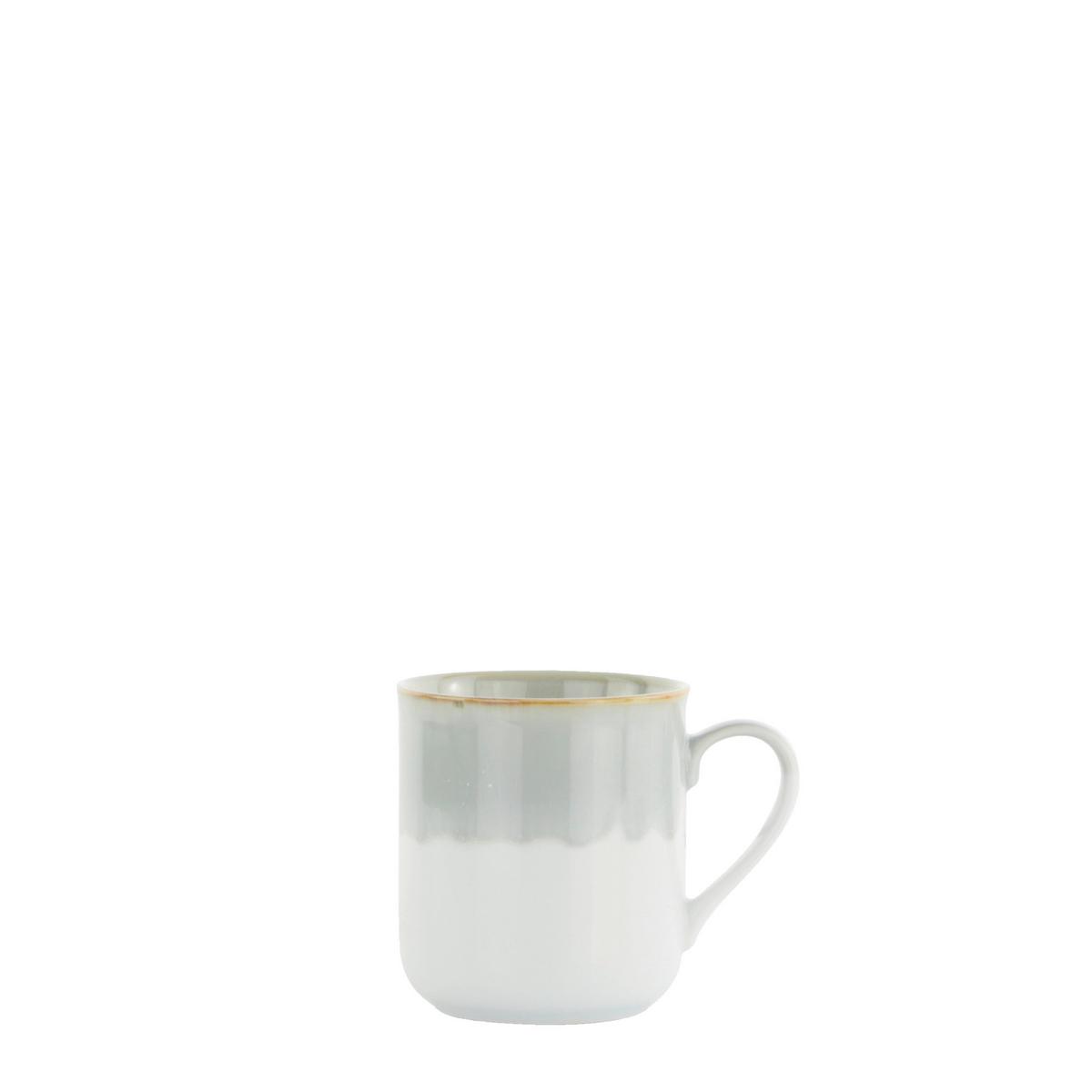 Hrnček na kávu SATURN - zelená, Moderní, keramika (340ml) - Mömax